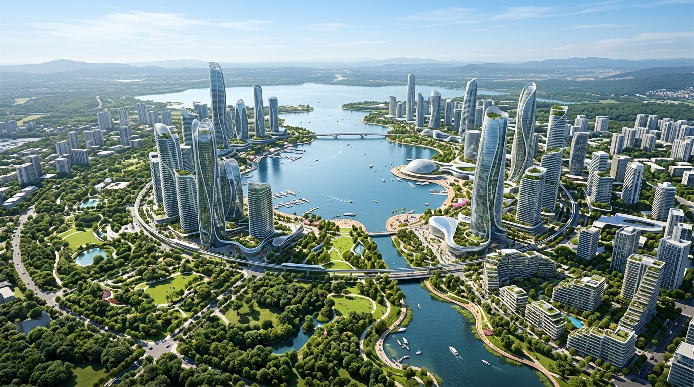 Masterplan Aerial Overview